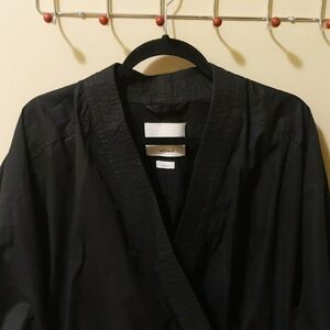 Wilfred Black Wrap Dress 100% Cotton